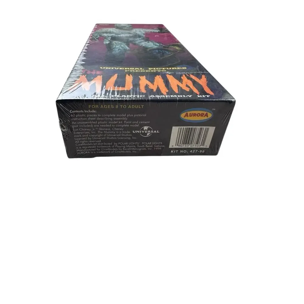 Vintage 1999 Polar Lights The Mummy Model Kit #427-98 Sealed